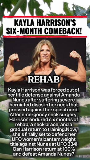🇺🇸💥Kayla Harrison's 6-Months Comeback UFC #mma #ufc