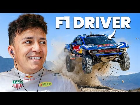 F1 Driver vs Rally Raid Truck | How fast can you go in ONLY 5 laps?