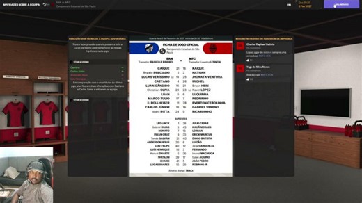 FM 2024 ELENCO ATUALIZADO NOVA TEMPORADA EM BUSCA DE TITULOS - lennon_oficial on Twitch