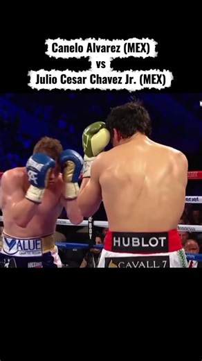 Canelo Alvarez DOMINATES Chavez Jr! 🥊🔥 #Boxing #Shorts #new