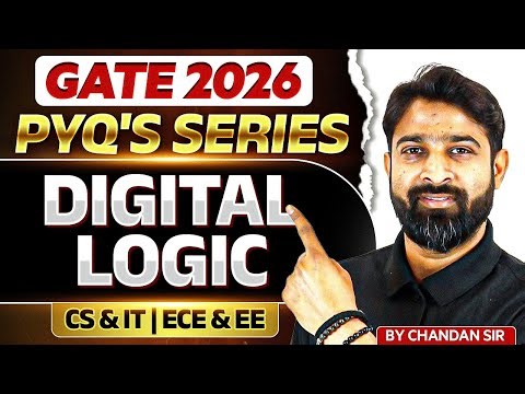 GATE 2026 | Digital Logic | PYQ's | EE, ECE, CS & IT