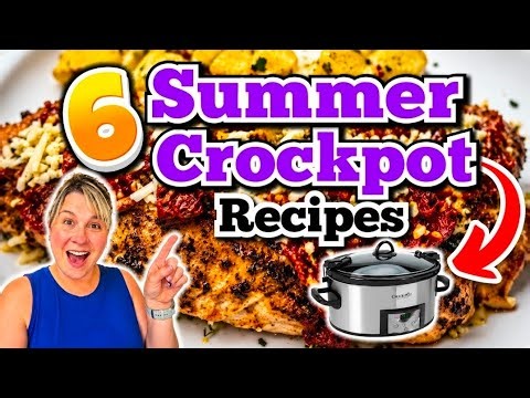 6 SUMMER CROCKPOT RECIPES YOU NEED TO MAKE TO BEAT THE HEAT! 