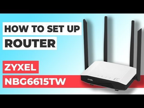 ✅ How to Setup Zyxel NBG6615TW | How to Set Up ZYXEL AC1200 NBG6615TW WiFi Router