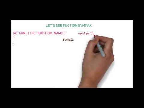 Functions in c++ - 12(part-1)