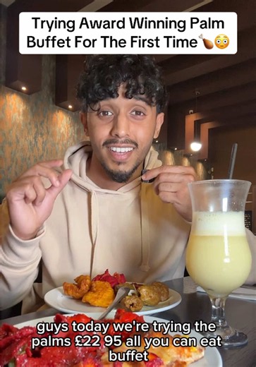 Trying Award Winning Palm Buffet For The First Time @The Palm Restaurant 🍗😳 #buffet #manchesterfood #fyp #foryou