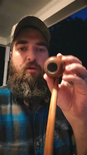 Pipe smoking tip of the day. building the perfect carbon cake every single time. #pipesmoking #ytpc