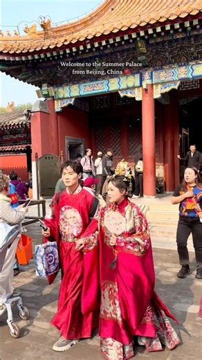 Welcome to the Summer Palace from Beijing, China 🇨🇳 #travel #china #beijing #palace #asia