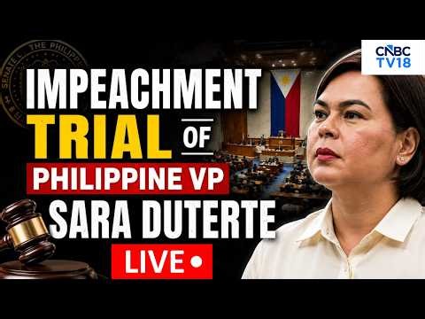 Sara Duterte Impeachment Trial LIVE | Philippine Senate Begins Historic VP Impeachment Case | N18G