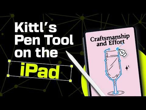 New Kittl Update: iPad Pen Tool Tutorial (Apple Pencil Compatible)