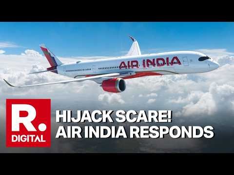 BREAKING: Air India Issues Statement After Hijack Scare | Frankfurt-Delhi Flight Diverted to Jaipur