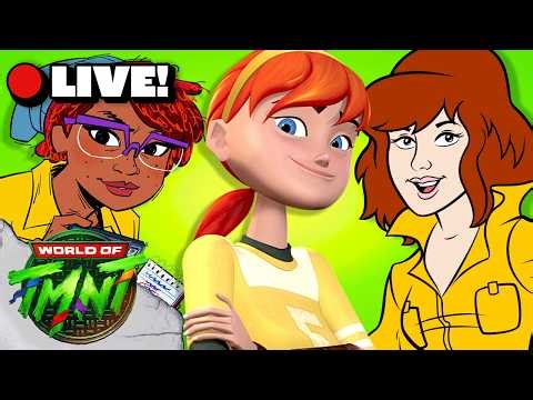 🔴 LIVE: TMNT's Best April Moments! 💥 Teenage Mutant Ninja Turtles
