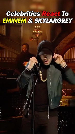 Celebrities React to Eminem & Skylar Grey’s Legendary Live Performance 😱🔥