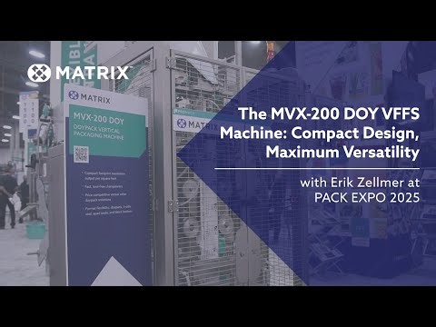 MVX-200 Doy VFFS Machine: Compact Design, Maximum Versatility