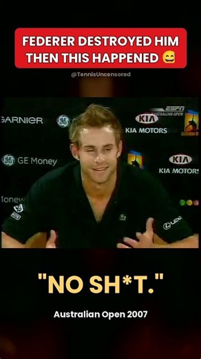 Federer Crushed Him 6-0. Then A Reporter Made It Worse 😅