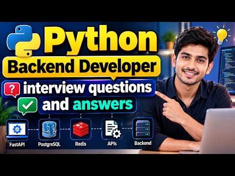 Python Backend Developer Interview Questions & Answers | Top 15 Tough Questions