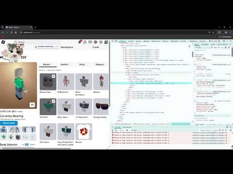 How u can get 3d model of your avatar in roblox! Tutorial | Roblox.