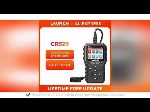 LAUNCH Creader 529 OBD2 Scanner Automotive Diagnostic Tool OBDII Code Reader Fault Code Read OBD Sca