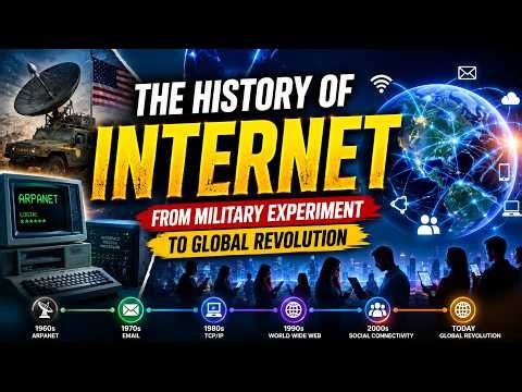 The History of the Internet. From Military Experiment to Global Revolution