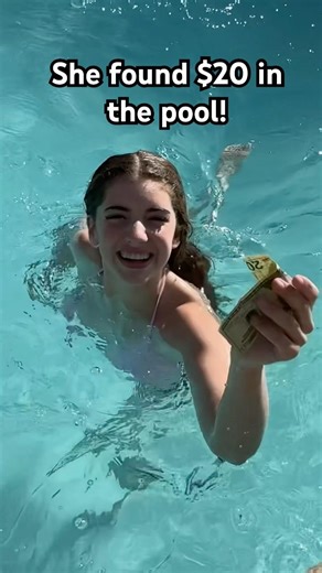Teenage Girl Finds $20!