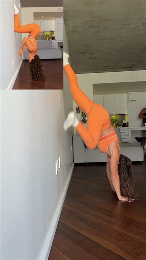 BTS REVEAL! 🎬 Enola is defying gravity… 😱 #shorts