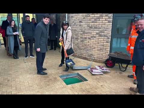 Burying A Historic Time Capsule At Fairwater Community Campus
