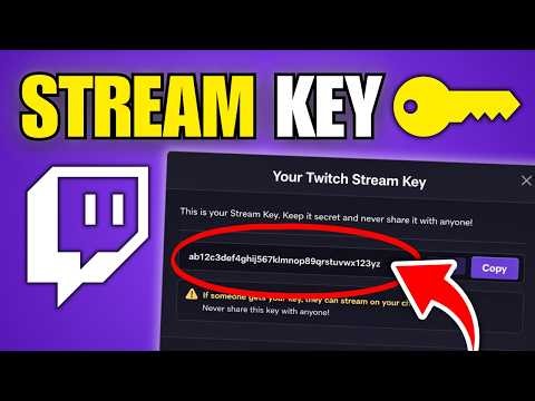 How To Get Twitch Stream Key (Step By Step)