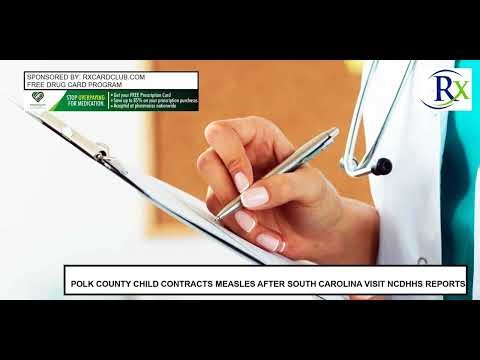 Polk County Child Contracts Measles After South Carolina Visit Ncdhhs Reports