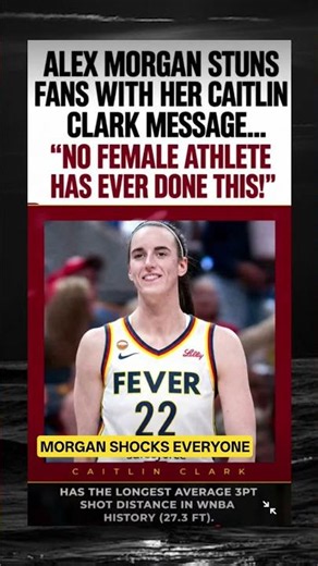 🚨 Alex Morgan's Explosive Message About Caitlin Clark Leaves Sports Fans Speechless Worldwide! 🔥🏀