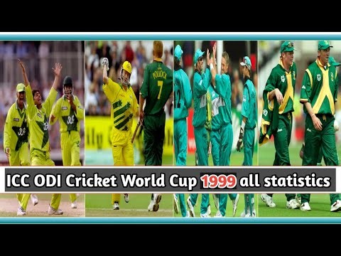 ICC Cricket World Cup 1999 – Complete Statistics | Records, Top Performers & Highlights 🏏