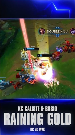IT'S RAINING GOLD IN THE BOTTOM LANE!