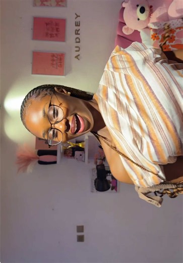 Audrey Cyrill's Knotless Braids: A Beautiful Tilt Style 🥺❤️