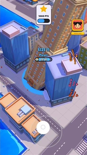 OMG! NEW Hole.io Gameplay 2 Million Views Challenge 🔥 #shorts #viral #gaming