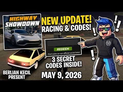 FASTEST WAY TO GET MONEY! 🏎️ NEW RACING UPDATE | 3 CODES | Highway Showdown ROBLOX [MAY 9, 2026]