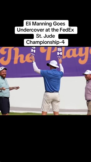 Eli Manning Goes Undercover at the FedEx St. Jude Championship-4 | Eli Manning Undercover