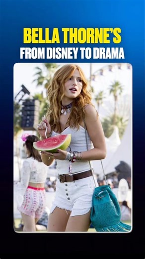 Bella Thorne’s From Disney to Drama #docudoodle #facts #shorts #viral #trending #entertainment