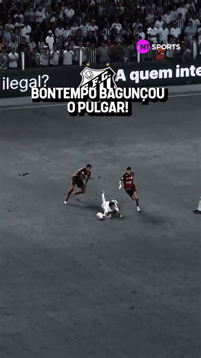 PULGAR NÃO VIU BOLA! BONTEMPO DEU UMA PUXADA DE FUTSAL QUE DEIXOU O RIVAL PERDIDO #shorts