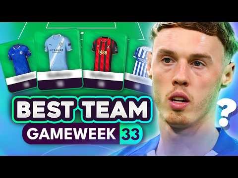 FPL GW33: BEST FREE HIT / BENCH BOOST TEAM! | Double Gameweek 33 Tips 📝