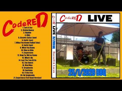 CodeRED LIVE BBQ Gig 25-1-26