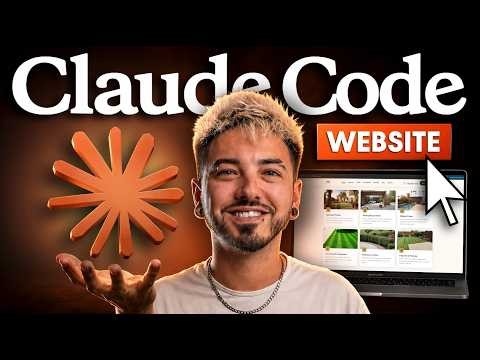 The EASY way to build a beautiful website with Claude Code (full workflow)