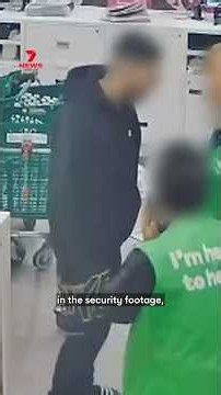 7NEWS reporter makes a citizen's arrest at Woolies