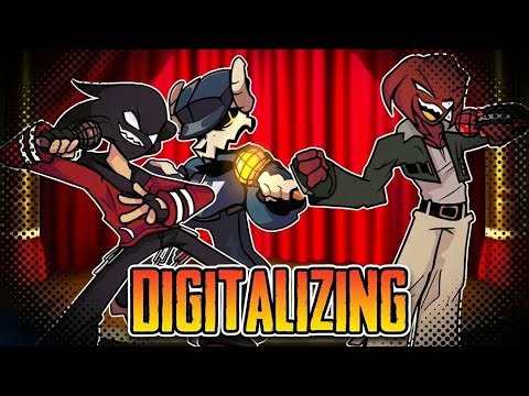 FNF DIGITALIZING COVER But it's Agoti, Tabi, and Aldryx. 