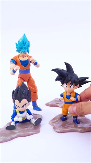 Satisfied and Unboxing with Son Goku, Vegeta and Gohan Videos