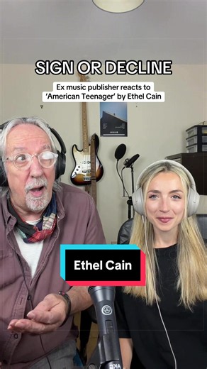 View the full, uncut reaction via the link in our bio! 🤠 I’m a former music publisher. My daughter introduces me to songs I’ve never heard before, and I have to decide if I would have signed it back in the day! ✍🏻 Drop your next song recommendation in the comments 🎶 #music #musictok #react #newmusic #ethelcain @Ethel Cain