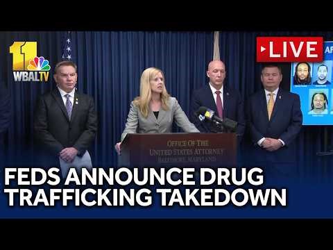 LIVE: Baltimore drug-trafficking organization takedown | wbaltv.com