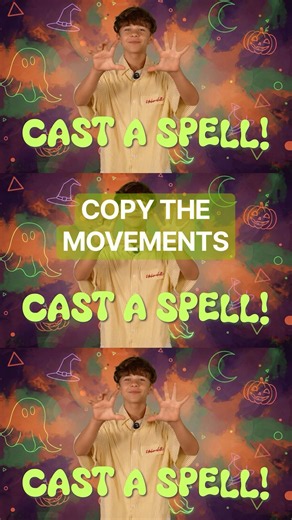 practice your magic and cast a halloween spell ✨🪄🔮#kidzbop #halloween