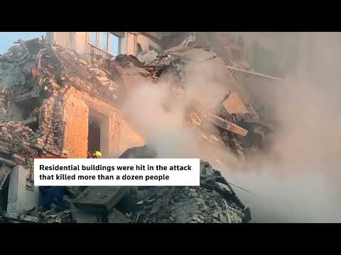 Russian air strikes leave many dead in Kyiv