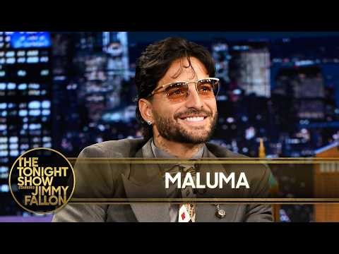 Maluma Invited Shakira to Ride Horses on His Ranch, Talks Loco X Volver Album | The Tonight Show