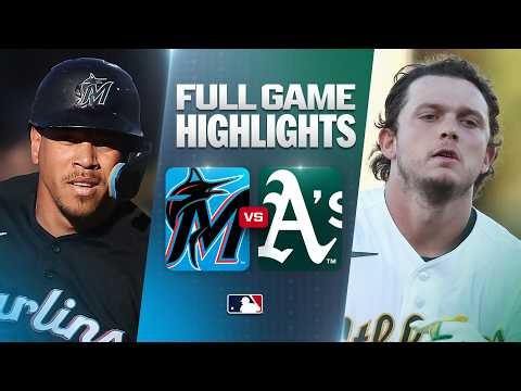 MARLINS vs. ATHLETICS: Official Full Game Highlights (July 3) | 2026 MLB Season