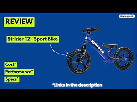 Strider 12 Sport Balance Bike Review – BEST No Pedal Bike for Kids 1–4 Years (Learn to Ride Fast!)