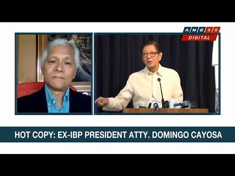 Cayosa: Dela Rosa a 'fugitive from justice' amid legal ICC arrest warrant | ANC